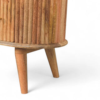 Mid-Century Modern Solid Wood Nordic Dresser