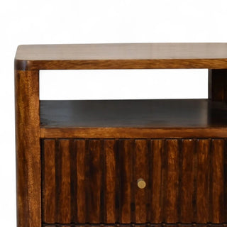 Mid-Century Modern Solid Wood Nightstand