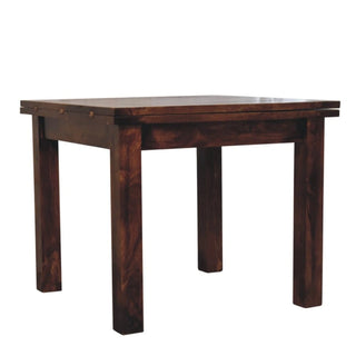 California Walnut Butterfly Extension Dining Table | Solid Wood