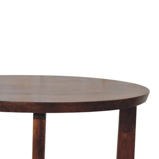 Lulu Round Side Table | Solid Mango Wood