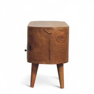 Mid-Century Modern Solid Wood TV Stand