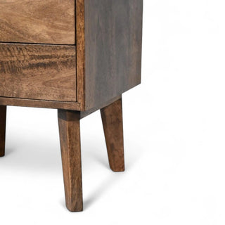 Mid-Century Modern Platform Nightstand