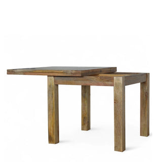 Extendable Butterfly Dining Table | Solid Mango Wood