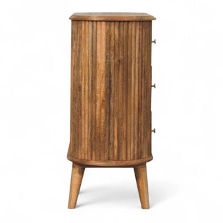 Mid-Century Modern Solid Wood Nordic Dresser