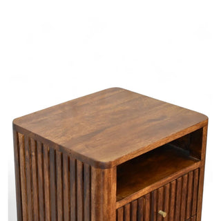 Mid-Century Modern Solid Wood Nightstand