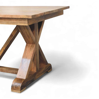 Treston Solid Wood Dining Table | Contemporary Style