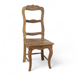 Amberly Hand Carved Dining Chair | Solid Mango Wood