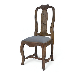 Chantilly Padded Dining Chair | Solid Wood & Fabric Seat
