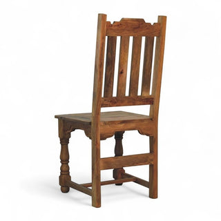 Granary Turned Dining Chair Set of 2 | Solid Mango Wood