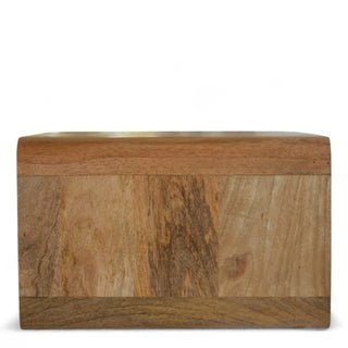 Mid-Century Modern Wall-Mounted Open Nightstand