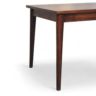 Chestnut Nordic Dining Table | Solid Mango Wood