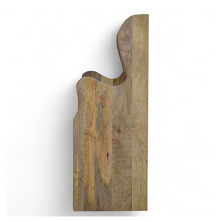 Mid-Century Storage Bench | Large Solid Wood Monks Bench