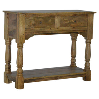 Beau Hallway Console Table - side angle view