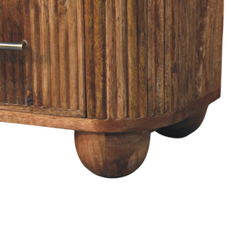 Beaumont Marble Bedside - dimensions scale