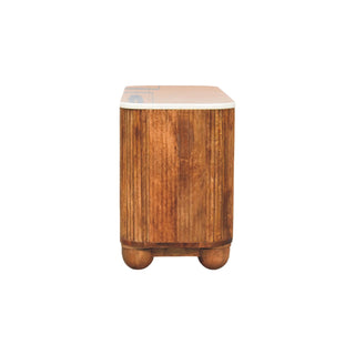 Beaumont Marble Shoe Cabinet - product white background