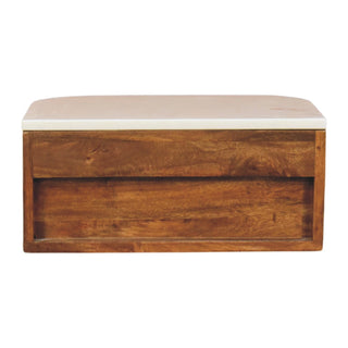Beaumont Wall-Mounted Bedside - rear wall bracket mounting