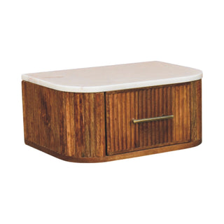 Beaumont Wall-Mounted Bedside - side angle view