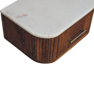 Beaumont Wall-Mounted Bedside - top surface view