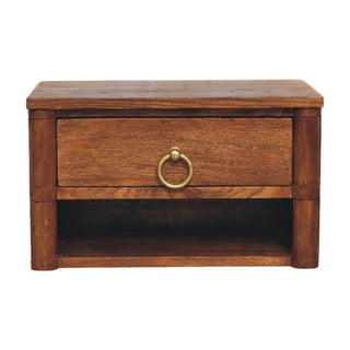 Box Frame Wall Nightstand - front view