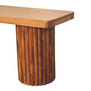 Cleo Dining Bench - styled with table