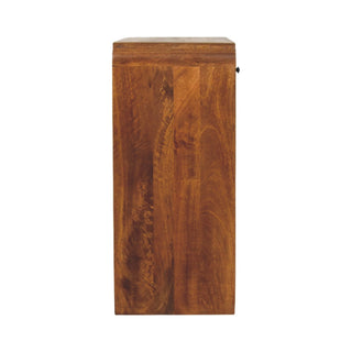 Harlow Console Table Chestnut - dimensions scale