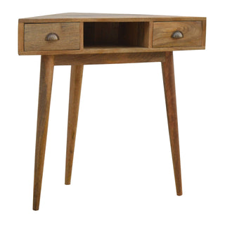 Orion Corner Writing Desk - corner configuration view