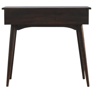 Harlow Hallway Console Table with Drawers Light Walnut Sustainable Mango