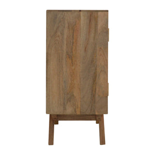 Halo Sideboard Cabinet Two-Tone Grey Hand-Painted Door & Drawers