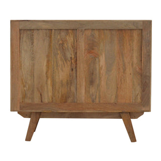 Halo Sideboard Cabinet Two-Tone Grey Hand-Painted Door & Drawers