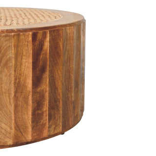 Rivera Rattan Coffee Table Natural Rattan - lifestyle living room