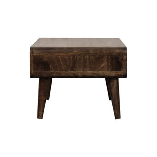 Rounded Edge Coffee Table Classic Grey - clean product white background