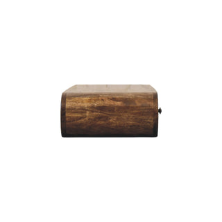 Rounded Wall-Mounted Console with 2 Drawers - product white background
