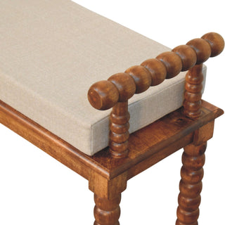 Sera Hallway Bench - dimensions scale