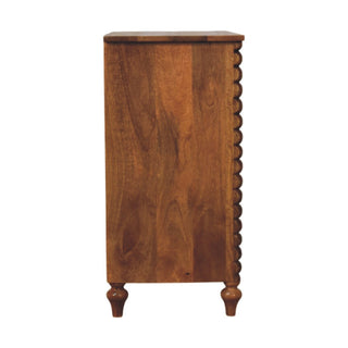 Spindle 3-Drawer Chest - dimensions scale