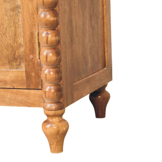 Spindle Sideboard - styled with decor