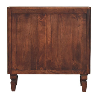 Vesper Sideboard Cabinet Fluted Mango Wood - product white background