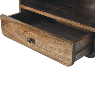 Wall-Mount Open Slot Bedside - lifestyle bedroom setting